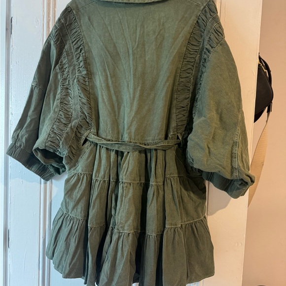 Free People Olive Mini Dress with Belt - Picture 5 of 5